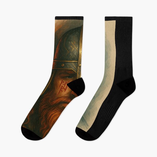 Item preview, Modern Viking Duality – Half Warrior Half Man designed and sold by jolille.