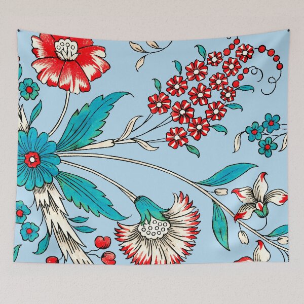Item preview, French Baroque Ornate Chinoiserie Flowers and Leaves designed and sold by Pixelchicken.