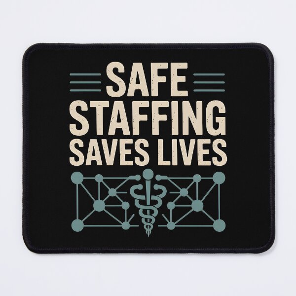 Item preview, Safe Staffing Saves Lives designed and sold by Redgiant87x.