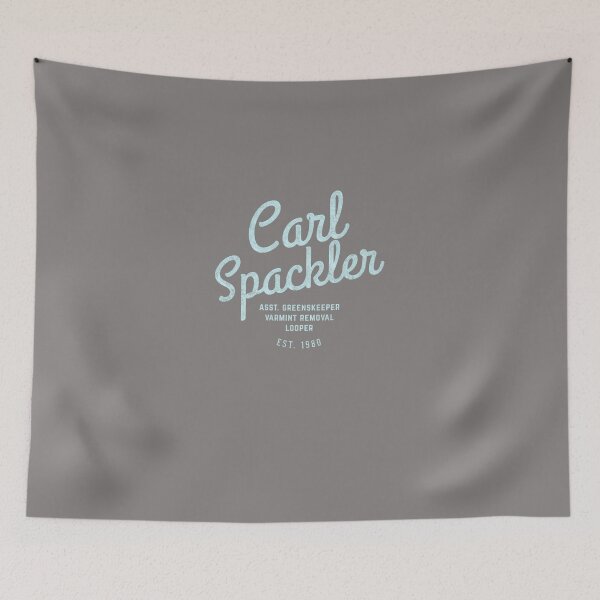 Item preview, CARL-SPACKLER-EST.-1980---VINTAGE-LOGO-T-SHIRT designed and sold by DeannaDDavis.
