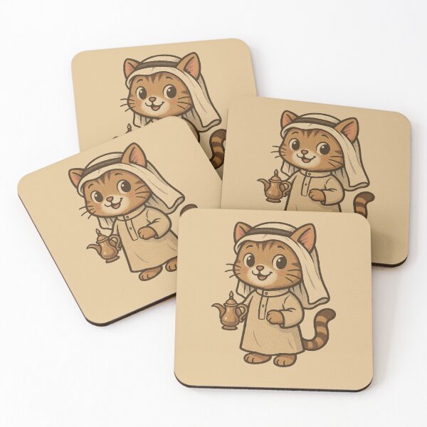 Item preview, Arabic Cat Cute Kitten designed and sold by Prints-by-Olaf.
