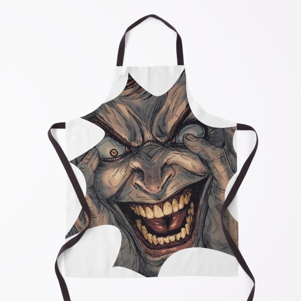 Item preview, Maniacal Grin — Insane Smile Close-Up (Psych Horror Comic Art) designed and sold by Feel It All Club.