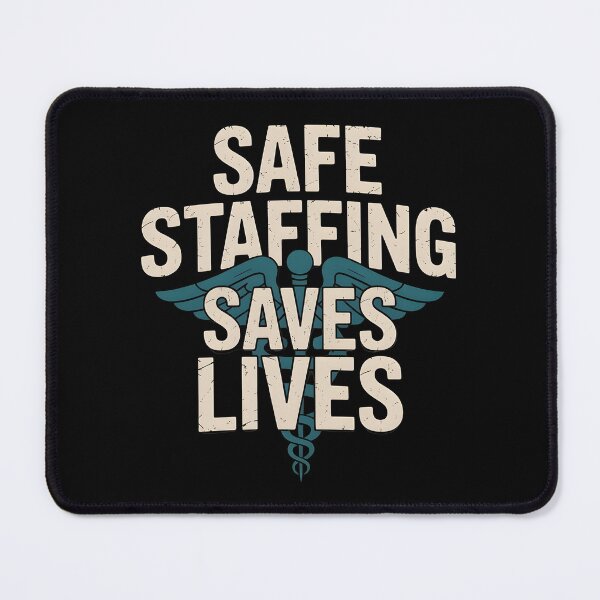 Item preview, Safe Staffing Saves Lives designed and sold by Redgiant87x.