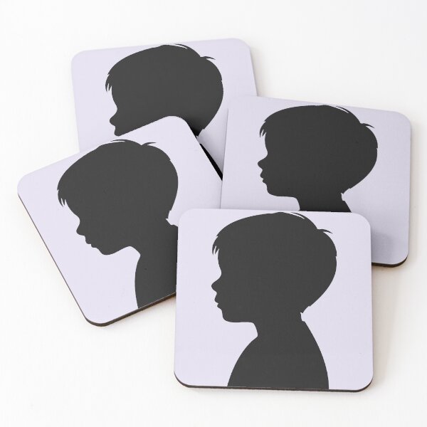 Item preview, Silhouette of a boy, a teenager designed and sold by CheriTanya.