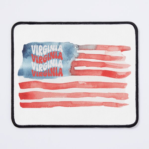 Item preview, Virginia American Flag designed and sold by BR Brand.