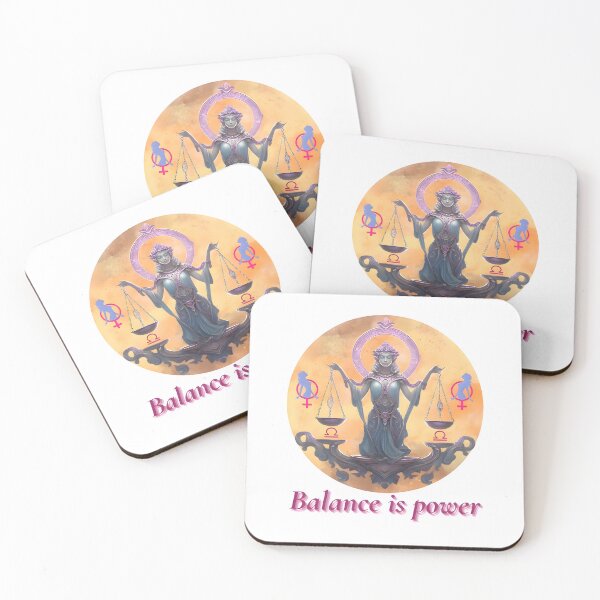 Item preview, Libra Zodiac-"Balance is Power" Balance Isn’t Boring. It’s Fierce. designed and sold by PixelInfinite.