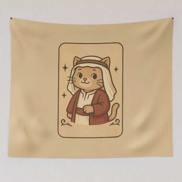Item preview, Arabic Cat Cute Kitten designed and sold by Prints-by-Olaf.