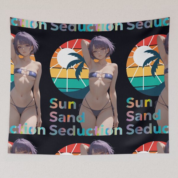 Item preview, Sun • Sand • Seduction, Sexy Anime Bikini Girls designed and sold by Ping0686.