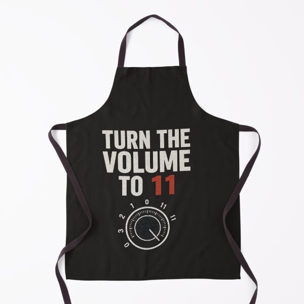 Item preview, Turn the volume to 11 designed and sold by Red White & WG.