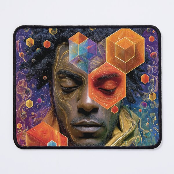 Item preview, Afro Nova abstract  art designed and sold by Blackcanvas444.