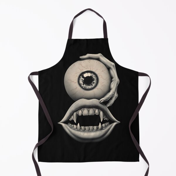 Item preview, Zombie Hand Holding Eyeball - Vampire Teeth designed and sold by NightTimeJ.