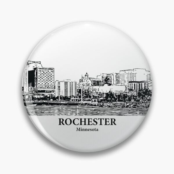 Artikelvorschau, Rochester - Minnesota entworfen und verkauft von Lakeric Cityscapes.
