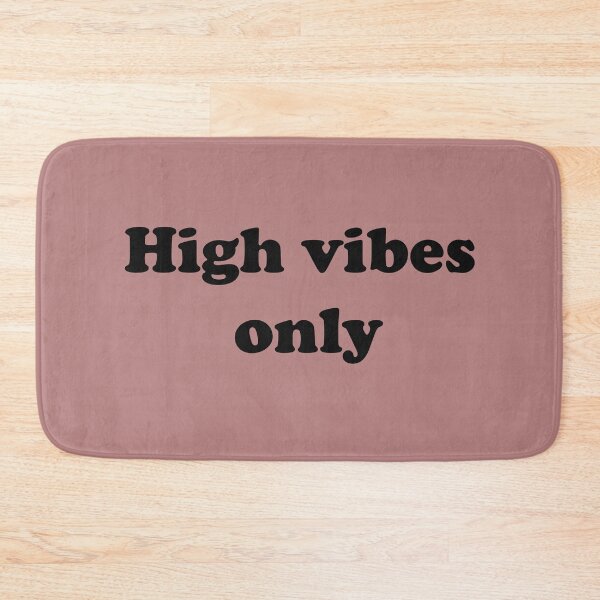 Item preview, High Vibes Only – Positive Energy Quote designed and sold by ArtNestVerse.