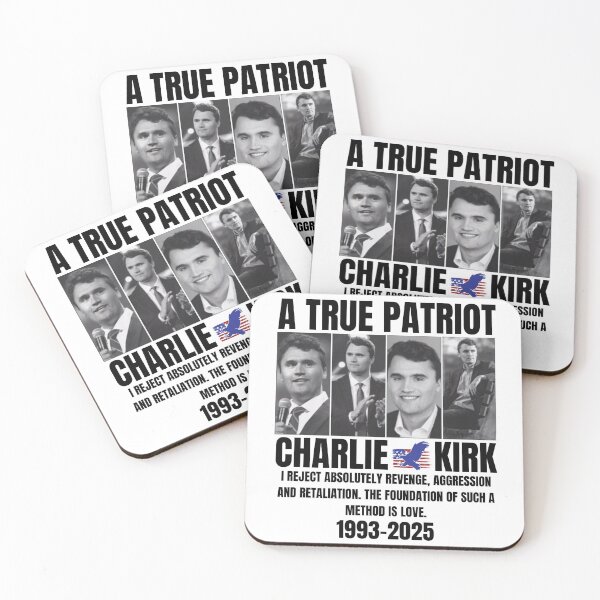 Item preview, Charlie Kirk A true Patriot Rest In Peace Support Tribute designed and sold by JeyVel.