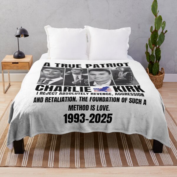 Item preview, Charlie Kirk A true Patriot Rest In Peace Support Tribute designed and sold by JeyVel.