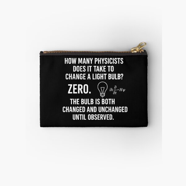 Item preview, How Many Physicists To Change Bulb? designed and sold by Dago345.
