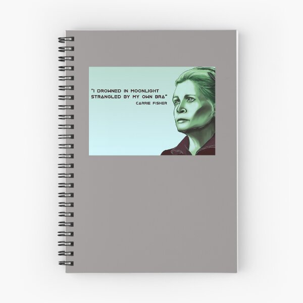 Item preview, CARRIE-FISHER-(EN-MEMORIAM)-DROWNED-IN-MOONLIGHT designed and sold by CliffordLLabrad.