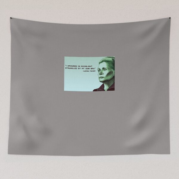 Item preview, CARRIE-FISHER-(EN-MEMORIAM)-DROWNED-IN-MOONLIGHT designed and sold by CliffordLLabrad.