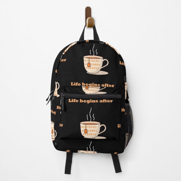 Item preview, Life begins after coffee and code designed and sold by Ach&Koor.