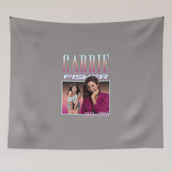 Item preview, CARRIE-FISHER-RETRO-SHIRT designed and sold by CliffordLLabrad.