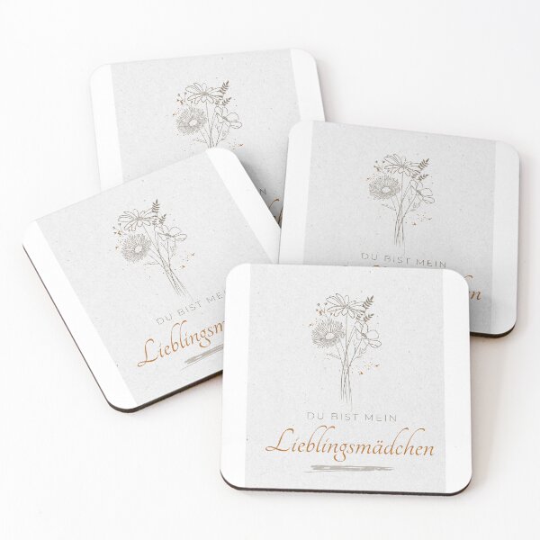Artikelvorschau, Minimalistischer Blumenstrauß – Du bist mein Lieblingsmädchen | Romantisches Geschenk entworfen und verkauft von Lieblingsmädchen.