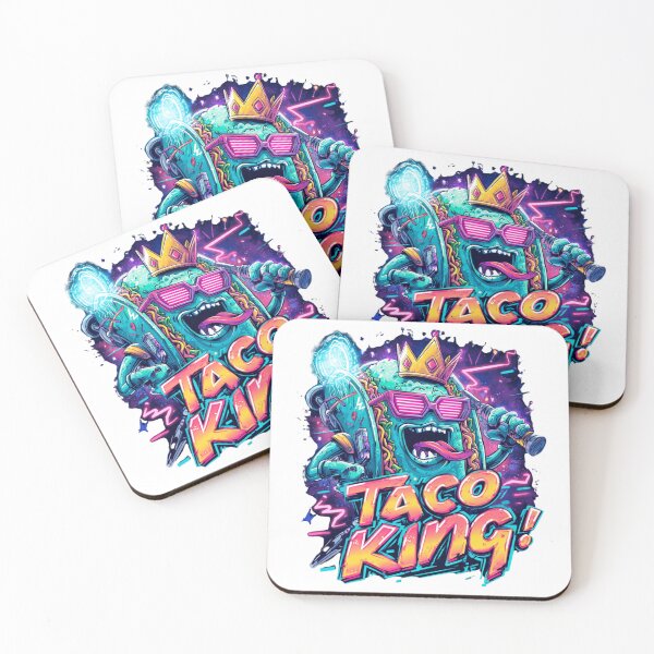 Item preview, Taco King Funny T shirt designed and sold by Valor Vibes Clothing Co..