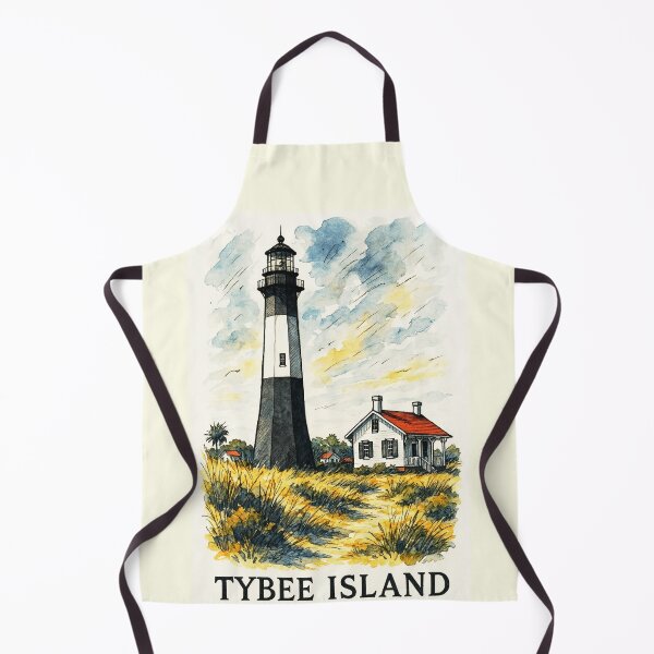 Item preview, Tybee Island Lighthouse designed and sold by Sarcastic designs.
