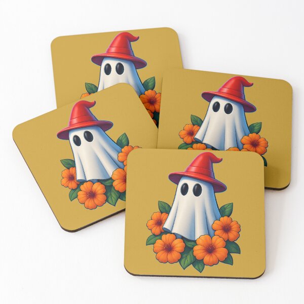 Item preview, Floral Ghost. Fantôme Fleuri designed and sold by Drawingshirts.