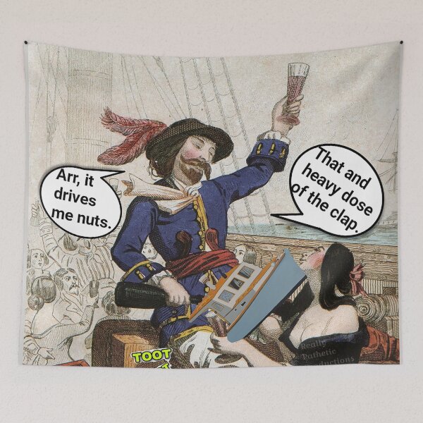 Item preview, Pirates of the sea navigated by pants designed and sold by reallypathetic.