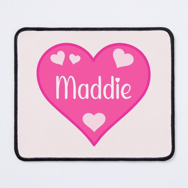 Item preview, Maddie Name Pink Heart designed and sold by Jeallan Designs.