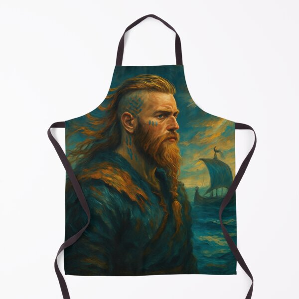 Item preview, Epic Viking Warrior – Sea and Drakkar Scene designed and sold by jolille.