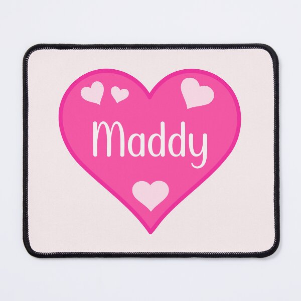 Item preview, Maddy Name Pink Heart  designed and sold by Jeallan Designs.