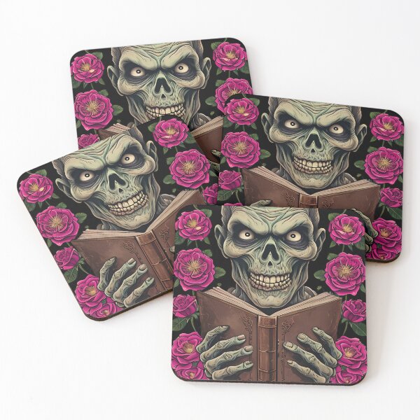 Item preview, Zombie with Book - Go Away I'm Reading designed and sold by NightTimeJ.
