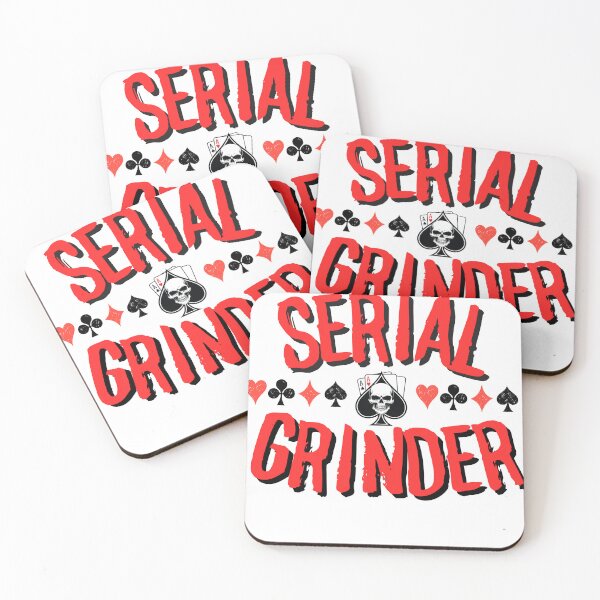 Artikelvorschau, Serial Grinder Poker Shirt, Poker, Poker Geschenke, Poker Themen Geschenke entworfen und verkauft von SellingStuff91.