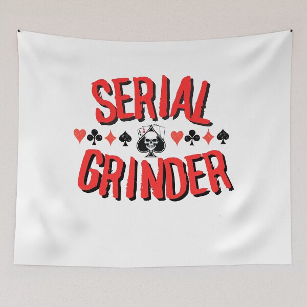 Artikelvorschau, Serial Grinder Poker Shirt, Poker, Poker Geschenke, Poker Themen Geschenke entworfen und verkauft von SellingStuff91.