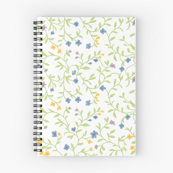 Item preview, Ditzy Floral Hand Drawn Print - Country Cottage designed and sold by TheWishingShed.
