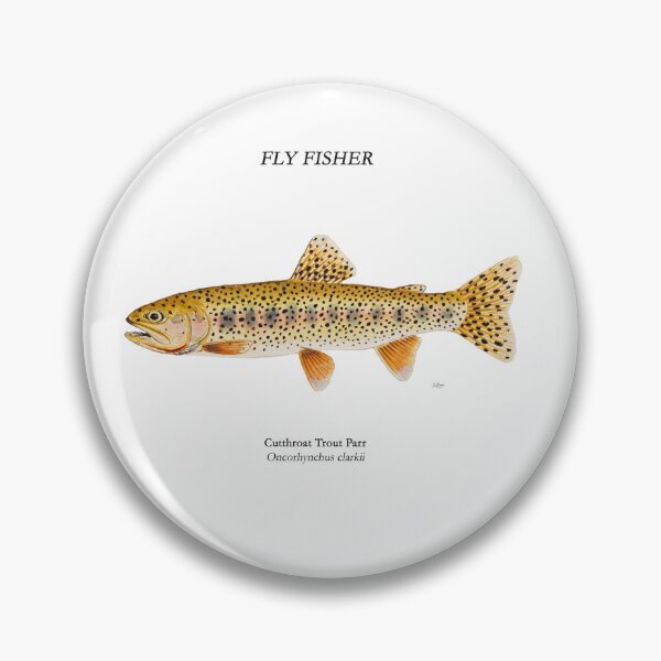 Item preview, Cutthroat Trout Parr Painting designed and sold by Stephen Emms.