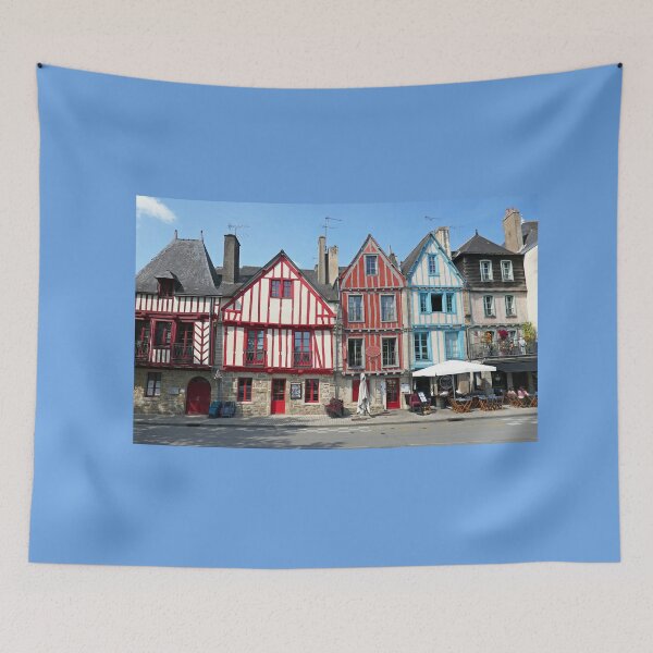 Item preview, Medieval buildings by Vannes port 1 designed and sold by paulboizot.