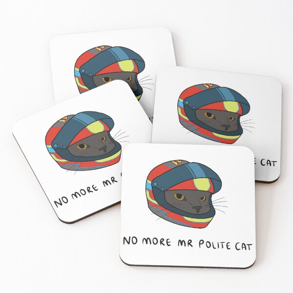 Item preview, No More Mr Polite Cat - Oscar Piastri designed and sold by brvkker.