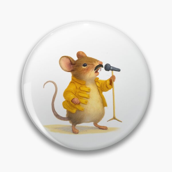 Item preview, Freddie Mousecury - Freddie Mercury Art   designed and sold by TheWishingShed.