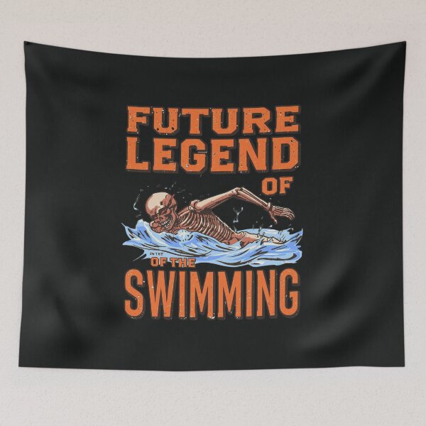 Item preview, Future Swimming Legend Skeleton athlete designed and sold by Zakrytos ★★★★★.