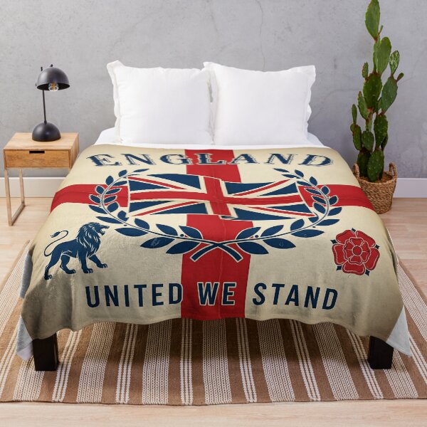 Item preview, Vintage England United We Stand Patriotic Flag Design designed and sold by ART-POD-PL.