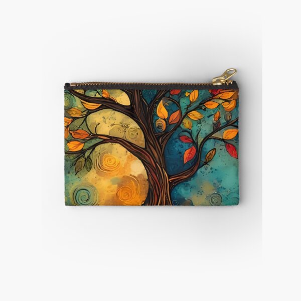 Item preview, Fantasy Autumn Tree in the Moonlight Art Print designed and sold by Harkins-House.