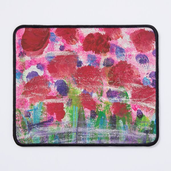 Item preview, Pink Flower Garden designed and sold by MagicBearArt.