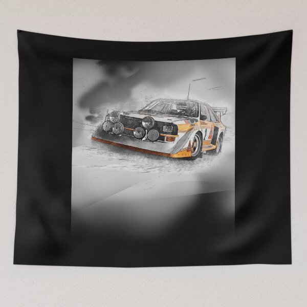 Item preview, Rally Car Illustration designed and sold by NarimatsuAzlyn.