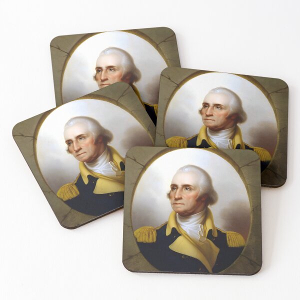 Aperçu de l'œuvre Portrait de hublot du général George Washington créée et vendue par Jon-Baran.