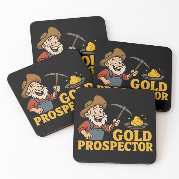 Item preview, Gold Prospector Miner designed and sold by Prints-by-Olaf.