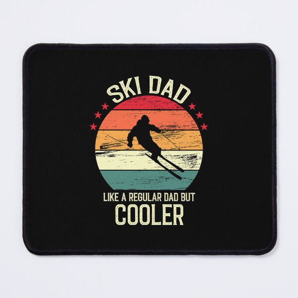 Item preview, Ski Dad Like A Regular Dad But Cooler - Vintage Retro Ski Dad Gift designed and sold by TiuCorniyah.