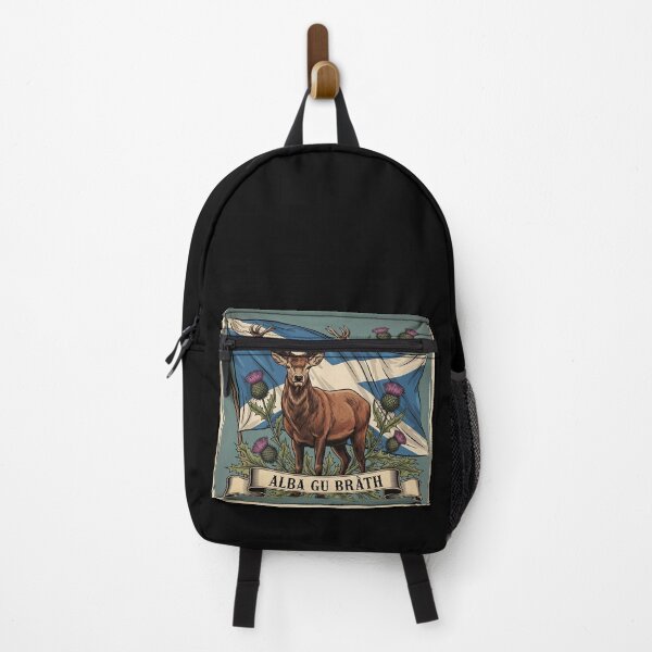 Item preview, Vintage Scotland Alba Gu Bràth Patriotic Stag & Thistle Design designed and sold by ART-POD-PL.