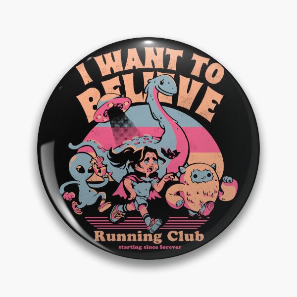 Item preview, I Want To Believe Running Club designed and sold by Horta Studio.